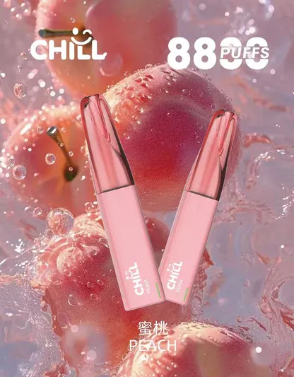 CHILL 鴨嘴獸 8800口 拋棄式電子煙 獨特鴨嘴造型搭配12W強勁輸出 展現豐富熱銷風味