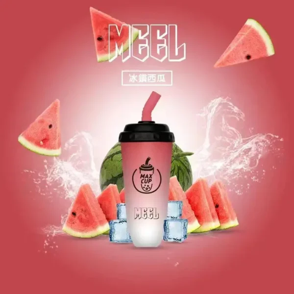 MEEL 奶茶杯 6000口 拋棄式電子煙 主打15ml巨無霸油量與3%尼古丁鹽順滑不鎖喉特色 結合智慧Type-C快充長效續航設計
