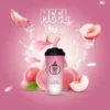 MEEL 奶茶杯 6000口 拋棄式電子煙 主打15ml巨無霸油量與3%尼古丁鹽順滑不鎖喉特色 結合智慧Type-C快充長效續航設計