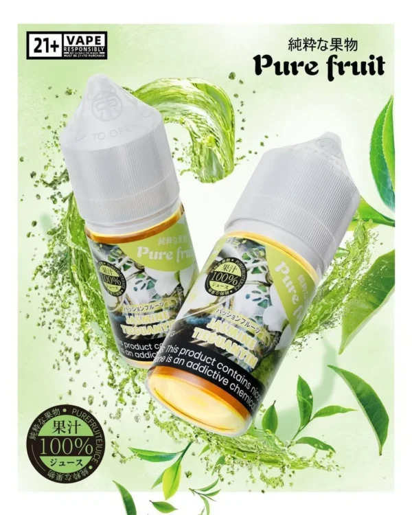 1783411015739.webp Pure Fruit 純粹果物 煙油 採用日本原裝進口品質 主打宛如現榨果汁的爆汁感與清爽順喉調校