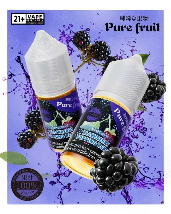 1783411015941.webp Pure Fruit 純粹果物 煙油 採用日本原裝進口品質 主打宛如現榨果汁的爆汁感與清爽順喉調校