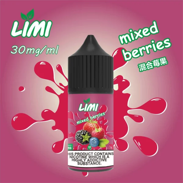 1_6548644b-8433-42a9-9c45-0822edc261d4.webp LIMI 美國 煙油 30ml大容量 具備尼古丁鹽順滑擊喉感與不嗆喉調校 適配各類注油小煙主機