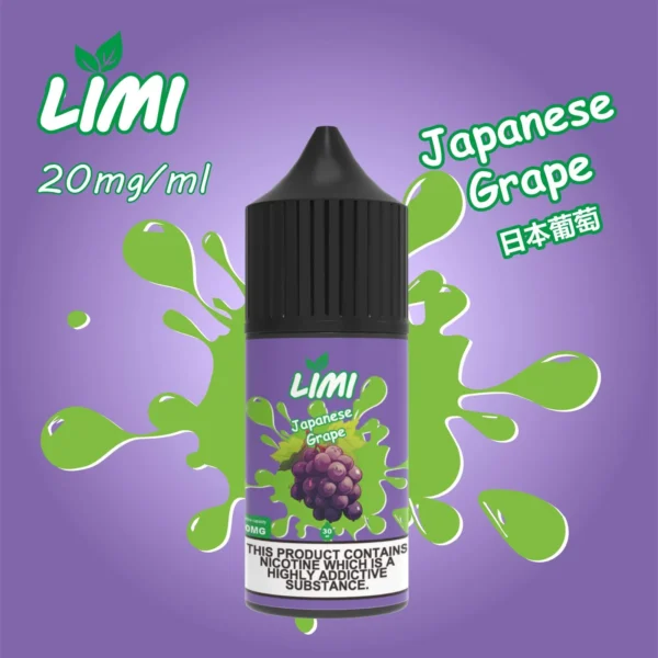 20240621134902_1_ba481cc4-f881-44bf-a515-e5a8953326dc_1.webp LIMI 美國 煙油 30ml大容量 具備尼古丁鹽順滑擊喉感與不嗆喉調校 適配各類注油小煙主機