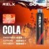RELX Smash Go 12000口 拋棄式電子煙 主打獨家防乾燒技術 結合15ml澎湃大容量與3%~5%尼古丁鹽調配