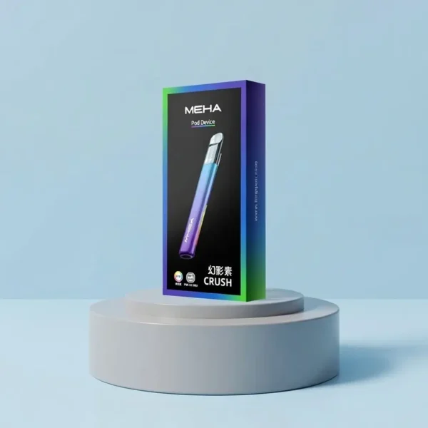 MEHA 魅嗨 星耀版 五代通用主機 主打RGB炫彩氛圍燈設計與7W-10.5W三檔功率切換自定義口感 結合450mAh大電量