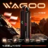 WAGOO 哇酷 KIS5 6500口 拋棄式電子煙 採用創新磁吸雙芯混搭設計 結合3%尼古丁鹽與升級不漏油防護結構