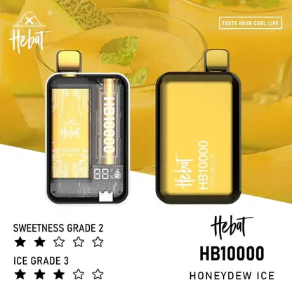 Hebat喜貝拋棄式一次性10000口-7.webp Hebat 喜貝 10000口 拋棄式電子煙 搭載全新LED螢幕顯示技術與5%尼古丁鹽 展現多口味解析