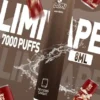 LIMI拋棄式一次性7000口-14.webp LIMI 7000口 拋棄式電子煙 主打3.5%尼古丁鹽強勁擊喉感與冰感水果系列清涼口感 結合吸氣發光LED燈條與650mAh可充電池
