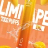 LIMI拋棄式一次性7000口-15.webp LIMI 7000口 拋棄式電子煙 主打3.5%尼古丁鹽強勁擊喉感與冰感水果系列清涼口感 結合吸氣發光LED燈條與650mAh可充電池
