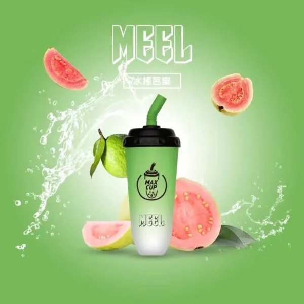 MEEL 奶茶杯 6000口 拋棄式電子煙 主打15ml巨無霸油量與3%尼古丁鹽順滑不鎖喉特色 結合智慧Type-C快充長效續航設計