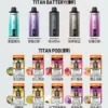 MEHA-TITAN-15000-抛棄式電子煙.webp MEHA 魅嗨 TITAN 泰坦 15000口 專用換彈式主機 主打15ml巨量裝與3%尼古丁鹽完美擊喉體感 結合600mAh高續航規格