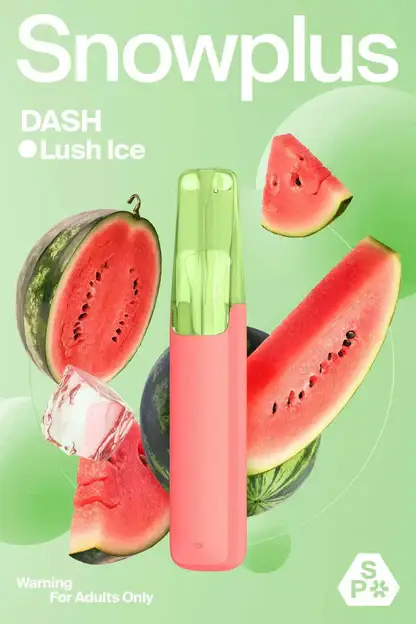 Snowplus DASH 4000口 拋棄式電子煙 主打鴨嘴獸獨家人體工學吸嘴與不掉味技術 結合7.5ml大容量與不乾燒設計
