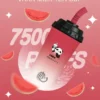 VAKA 奶茶杯 7500口 拋棄式電子煙 主打15ml巨量裝與冰感水果奶茶系專屬口味 結合萌熊貓造型與600mAh可充電續航力
