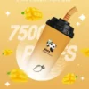 VAKA 奶茶杯 7500口 拋棄式電子煙 主打15ml巨量裝與冰感水果奶茶系專屬口味 結合萌熊貓造型與600mAh可充電續航力
