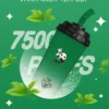 VAKA 奶茶杯 7500口 拋棄式電子煙 主打15ml巨量裝與冰感水果奶茶系專屬口味 結合萌熊貓造型與600mAh可充電續航力
