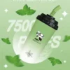 VAKA 奶茶杯 7500口 拋棄式電子煙 主打15ml巨量裝與冰感水果奶茶系專屬口味 結合萌熊貓造型與600mAh可充電續航力