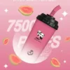 VAKA 奶茶杯 7500口 拋棄式電子煙 主打15ml巨量裝與冰感水果奶茶系專屬口味 結合萌熊貓造型與600mAh可充電續航力
