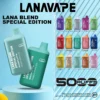 dabe3b2dbabc928732bdd1b0f9c6f319.webp LANA 5000口 拋棄式電子煙 採用工藝級Mesh網芯技術 結合3%尼古丁鹽帶來濃郁順暢體驗