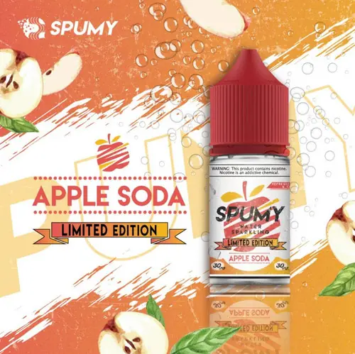 file.webp SPUMY 蘇打 煙油 30ml大容量裝 主打獨家爆爽氣泡配方調校 完美還原現開汽水爽度與順喉不膩口感