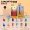 image.webp LANA 6000口 拋棄式電子煙 主打8ml巨量裝與Mesh網芯爆汁口感 結合3%尼古丁鹽順滑擊喉與550mAh長效快充規格