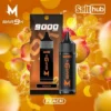 marbo-9k-peach-524x524-1.webp Marbo Bar 泰國熱銷 9000口 拋棄式電子煙 搭載Mesh網狀霧化芯與可調氣流設計 帶來濃郁風味
