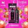 marbo-9k-strawberry-524x524-1.webp Marbo Bar 泰國熱銷 9000口 拋棄式電子煙 搭載Mesh網狀霧化芯與可調氣流設計 帶來濃郁風味