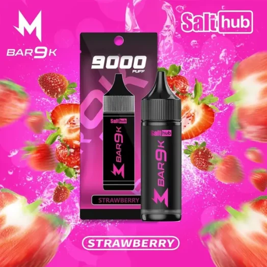marbo-9k-strawberry-524x524-1.webp Marbo Bar 泰國熱銷 9000口 拋棄式電子煙 搭載Mesh網狀霧化芯與可調氣流設計 帶來濃郁風味