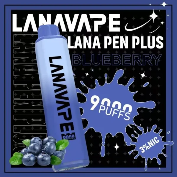 圖片_20260721191312-768x768-1.webp LANA PEN PLUS 9000口 拋棄式電子煙 筆型外觀搭配Mesh網芯與15ml巨量儲油 給您順暢體驗