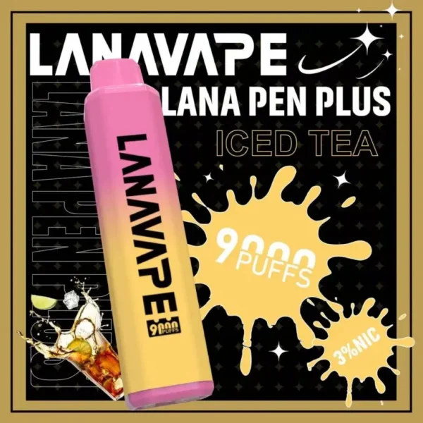 圖片_20260721191334-768x768-1.webp LANA PEN PLUS 9000口 拋棄式電子煙 筆型外觀搭配Mesh網芯與15ml巨量儲油 給您順暢體驗