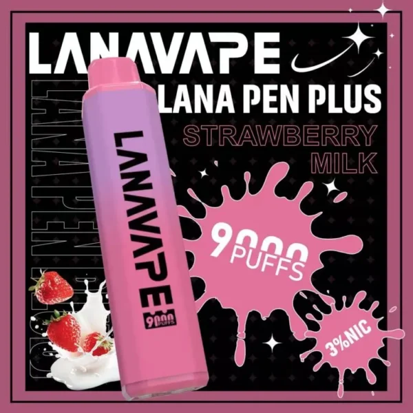 圖片_20260721191409-768x768-1.webp LANA PEN PLUS 9000口 拋棄式電子煙 筆型外觀搭配Mesh網芯與15ml巨量儲油 給您順暢體驗