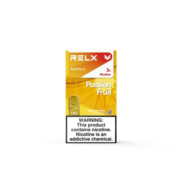 百香果.webp 【買3盒加購350贈主機 買10贈2】RELX 悅刻 六代煙彈 搭載1.9ml升級陶瓷網狀芯與防漏磁吸結構 提供3%至5%尼古丁鹽體驗