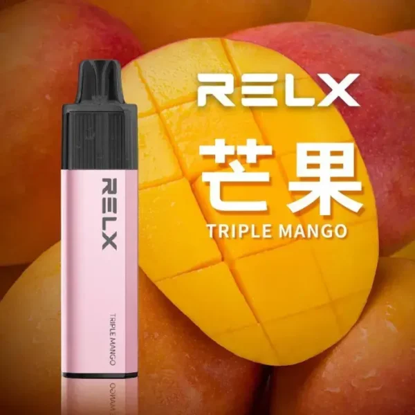 RELX 悅刻 GA 8000口 拋棄式電子煙 搭載升級陶瓷芯純淨還原風味 結合15ml長效續航穩定輸出