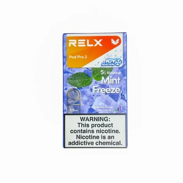 零度薄荷.webp 【買3盒加購350贈主機 買10贈2】RELX 悅刻 六代煙彈 搭載1.9ml升級陶瓷網狀芯與防漏磁吸結構 提供3%至5%尼古丁鹽體驗